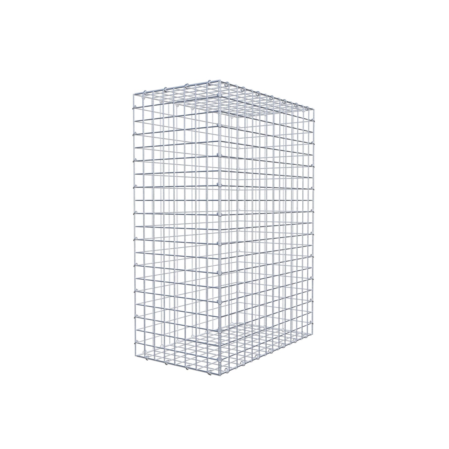 Gabion 100 cm x 70 cm x 40 cm (L x H x D), mesh size 5 cm x 5 cm, C-ring