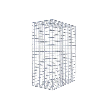 Gabion 100 cm x 70 cm x 40 cm (L x H x D), mesh size 5 cm x 5 cm, C-ring