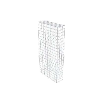 Fourche rapportée type 4 200 cm x 100 cm x 30 cm (L x H x P), mailles 10 cm x 10 cm, anneau en C