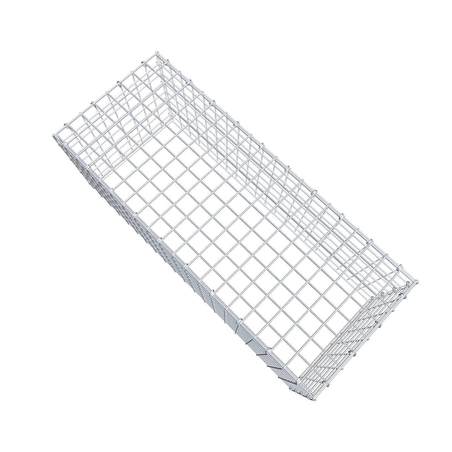 Gabbione aggiuntivo di tipo 3 100 cm x 40 cm x 40 cm (L x A x P), maglia 5 cm x 5 cm, anello a C