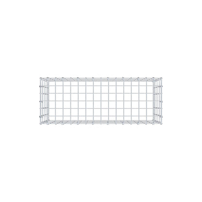 Fourche rapportée type 3 80 cm x 40 cm x 30 cm (L x H x P), mailles 5 cm x 10 cm, anneau C