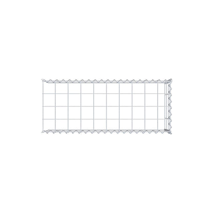 Opvokset gabion type 4 100 cm x 30 cm x 40 cm (L x H x D), maskestørrelse 10 cm x 10 cm, spiral