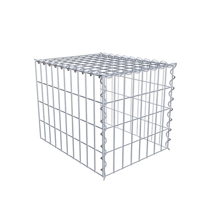 Opvokset gabion type 4 50 cm x 40 cm x 40 cm (L x H x D), maskestørrelse 5 cm x 10 cm, spiral