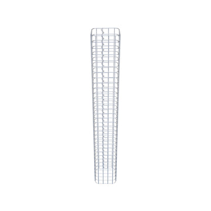 Gabionpelare, kvadrat 22 cm x 22 cm, 160 cm hög, MW 5 cm x 5 cm