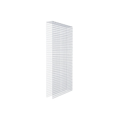 Gavión adicional tipo 4 200 cm x 100 cm x 20 cm (L x A x P), malla 5 cm x 5 cm, anillo en C