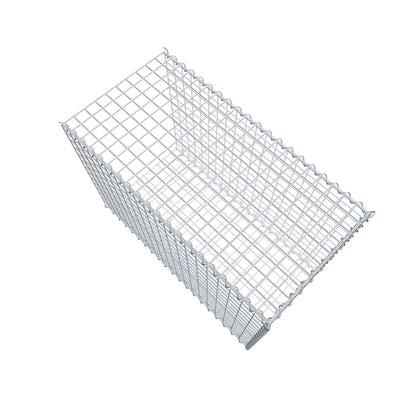 Anbaugabione Typ 2 100 cm x 70 cm x 50 cm (L x H x T), Maschenweite 5 cm x 5 cm, Spirale