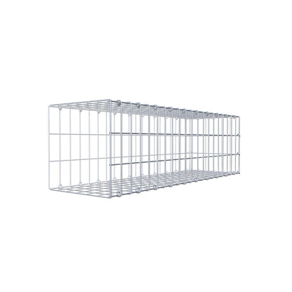 Add-on schanskorf type 2 100 cm x 30 cm x 30 cm, maaswijdte 5 cm x 10 cm, C-ring