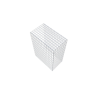Fourche rapportée type 4 100 cm x 70 cm x 40 cm (L x H x P), mailles 5 cm x 10 cm, anneau en C