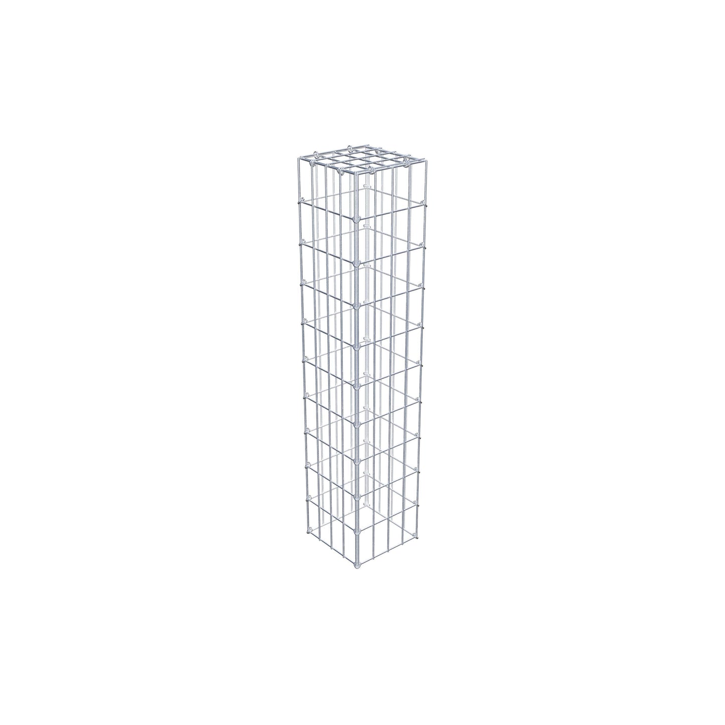 Fourche rapportée type 3 100 cm x 20 cm x 20 cm (L x H x P), mailles 5 cm x 10 cm, anneau C