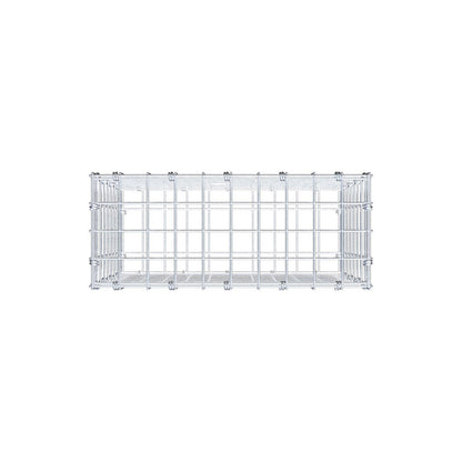 Gabion 50 cm x 40 cm x 20 cm (L x H x D), mesh size 5 x 5 cm, spiral ring