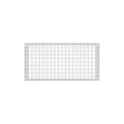 Gabion 100 cm x 30 cm x 50 cm (L x H x D), mesh size 5 cm x 5 cm, C-ring