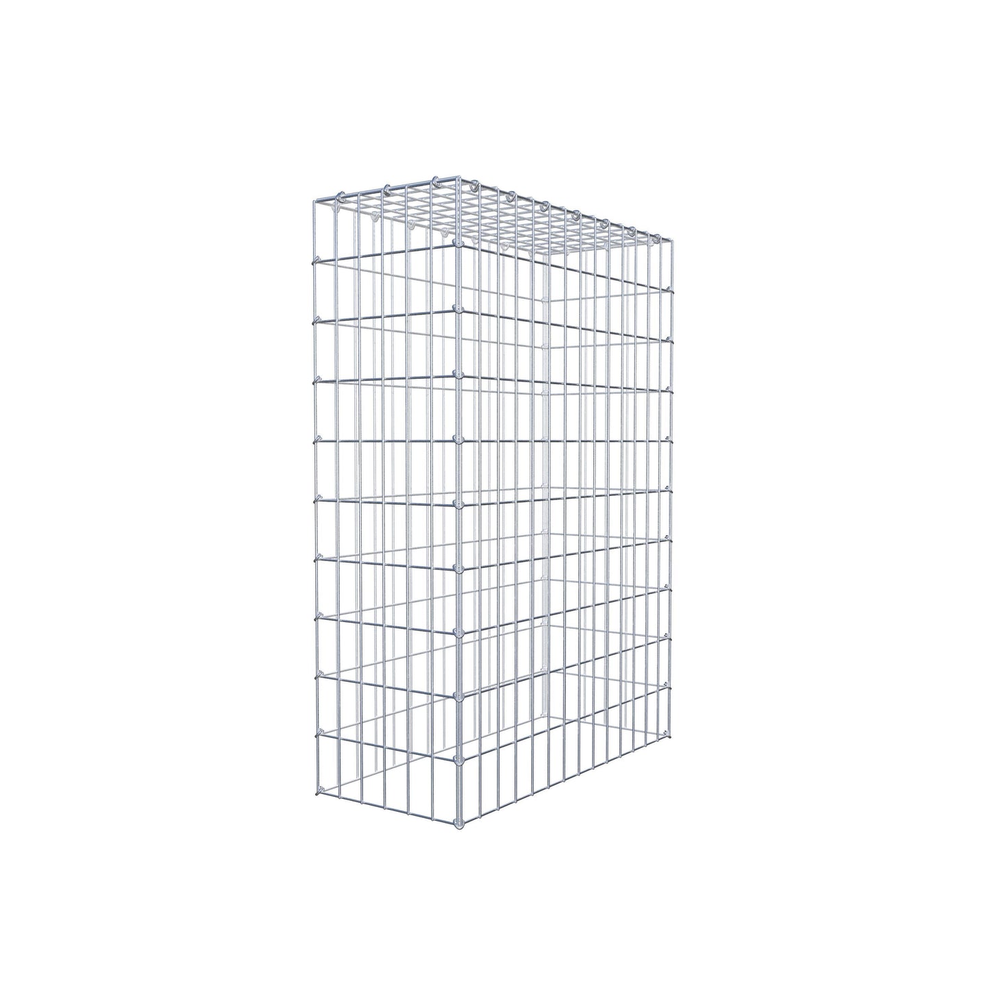 Anbaugabione Typ 3 100 cm x 70 cm x 30 cm (L x H x T), Maschenweite 5 cm x 10 cm, C-Ring