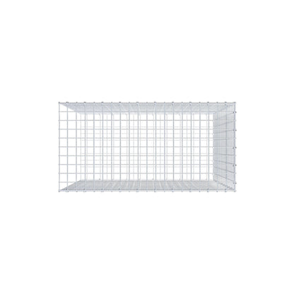 Gabião Tipo 2 100 cm x 100 cm x 50 cm (C x A x P), malhagem 5 cm x 5 cm, anel C