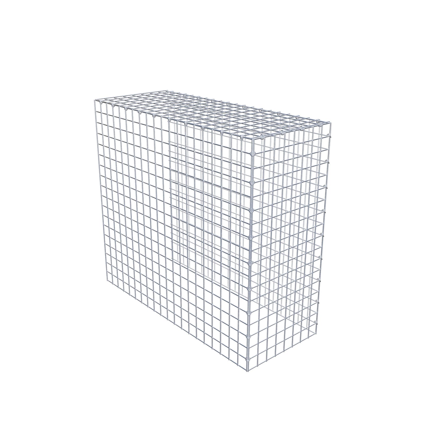 Gabião Tipo 4 100 cm x 90 cm x 40 cm (C x A x P), malhagem 5 cm x 5 cm, anel C