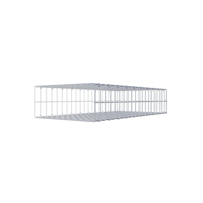 Pila adicional tipo 2 100 cm x 20 cm x 50 cm, malla 5 cm x 10 cm, anillo en C