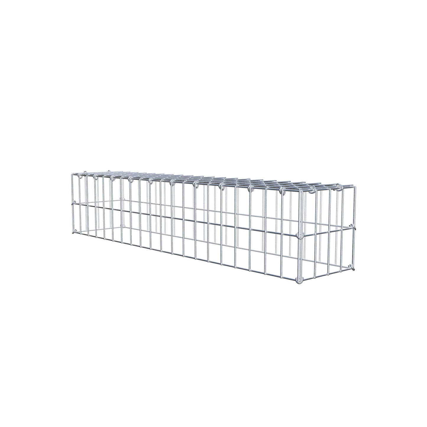 Fourche rapportée type 3 100 cm x 20 cm x 20 cm (L x H x P), mailles 5 cm x 10 cm, anneau C