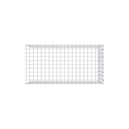 Gavión adicional tipo 4 100 cm x 50 cm x 50 cm (L x A x P), malla 5 cm x 10 cm, anillo en C