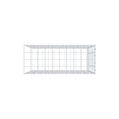 Gabião Tipo 2 100 cm x 90 cm x 40 cm (C x A x P), malhagem 10 cm x 10 cm, anel C
