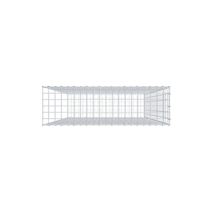 Gabião tipo 2 200 cm x 100 cm x 30 cm, malhagem 5 cm x 10 cm, anel C