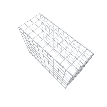 Fourche rapportée type 4 100 cm x 80 cm x 40 cm (L x H x P), mailles 10 cm x 10 cm, anneau C