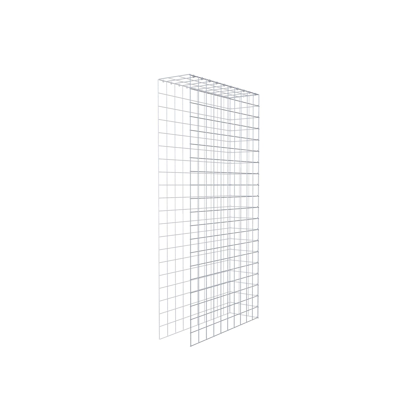 Fourche rapportée type 4 200 cm x 100 cm x 30 cm (L x H x P), mailles 10 cm x 10 cm, anneau en C