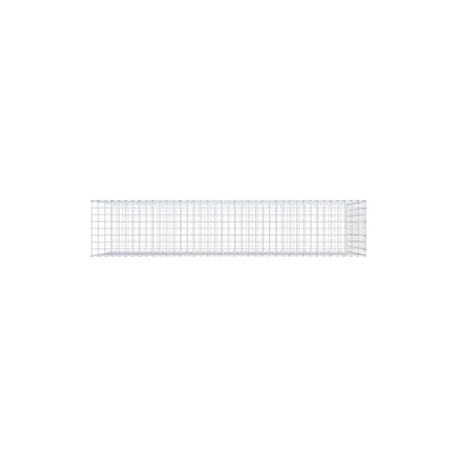 Anbaugabione Typ 2 200 cm x 100 cm x 40 cm, Maschenweite 5 cm x 10 cm, C-Ring