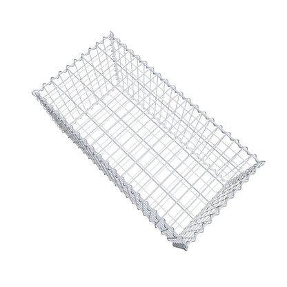 Gabion 100 cm x 50 cm x 50 cm (L x H x D), maskestørrelse 5 cm x 10 cm, spiral
