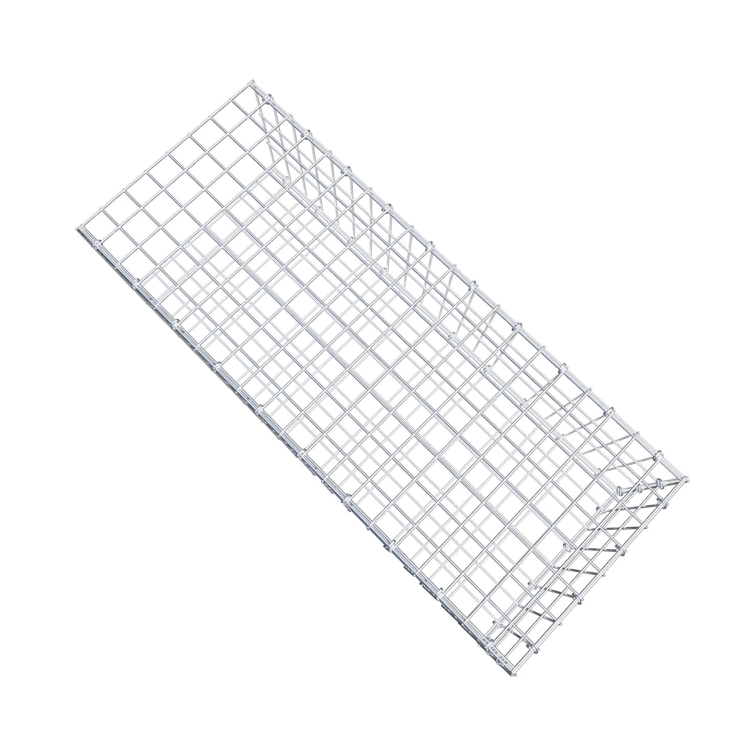 Fourche rapportée type 2 100 cm x 30 cm x 40 cm, mailles 5 cm x 10 cm, anneau en C