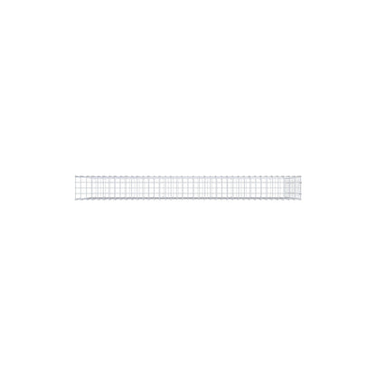 Gabião tipo 2 200 cm x 100 cm x 20 cm, malhagem 5 cm x 10 cm, anel C