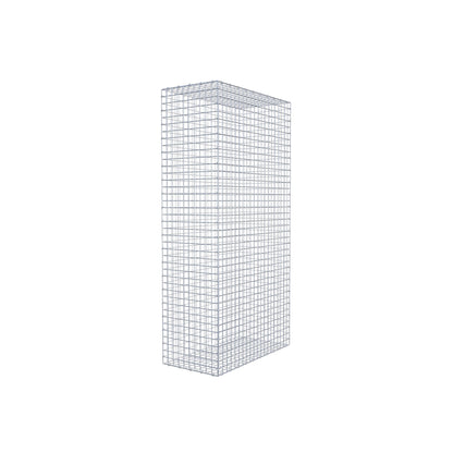 Gabione 200 cm x 100 cm x 50 cm (L x H x T), Maschenweite 5 cm x 5 cm, C-Ring