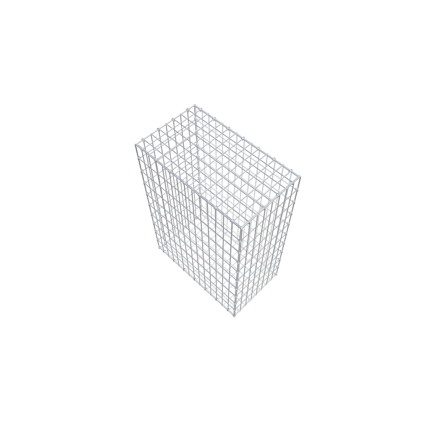 Gabion 100 cm x 70 cm x 40 cm (L x H x D), maskestørrelse 5 cm x 10 cm, C-ring