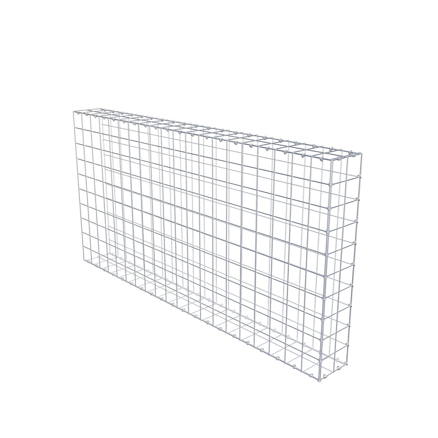 Gabião Tipo 2 200 cm x 100 cm x 20 cm (C x A x P), malhagem 10 cm x 10 cm, anel C