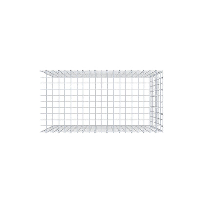 Fourche rapportée type 4 100 cm x 80 cm x 50 cm (L x H x P), mailles 5 cm x 10 cm, anneau C