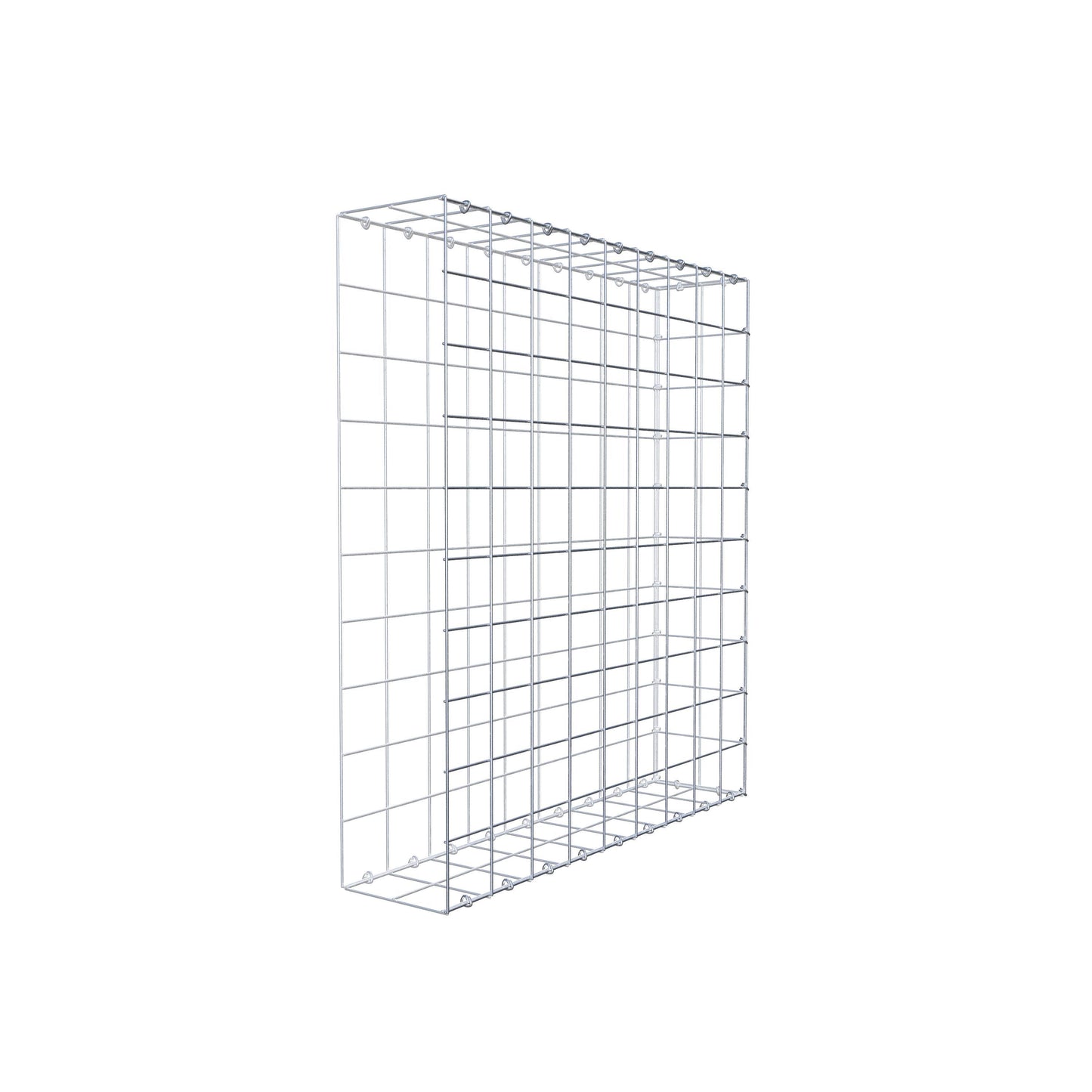 Fourche rapportée type 2 100 cm x 90 cm x 20 cm (L x H x P), mailles 10 cm x 10 cm, anneau en C