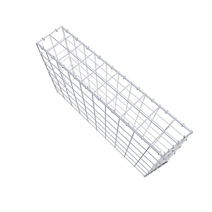 Gabião Tipo 3 100 cm x 60 cm x 20 cm (C x A x P), malhagem 10 cm x 10 cm, anel C