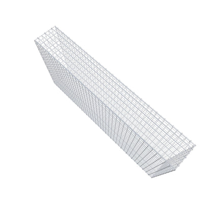 Gabion 200 cm x 100 cm x 30 cm (L x H x D), mesh size 5 cm x 5 cm, C-ring