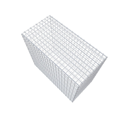 Gabion 100 cm x 90 cm x 50 cm (L x H x D), mesh size 5 cm x 5 cm, C-ring