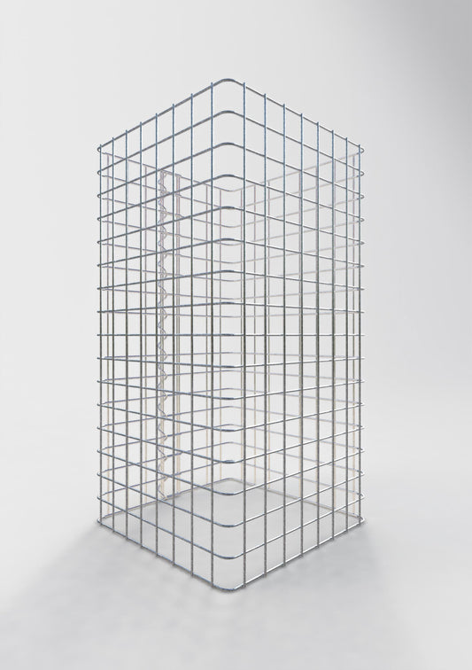 Colonne de gabion 42 x 42 cm MW 5 x 5 cm carré