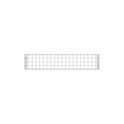 Gabião Tipo 3 100 cm x 20 cm x 20 cm (C x A x P), malhagem 5 cm x 5 cm, anel C