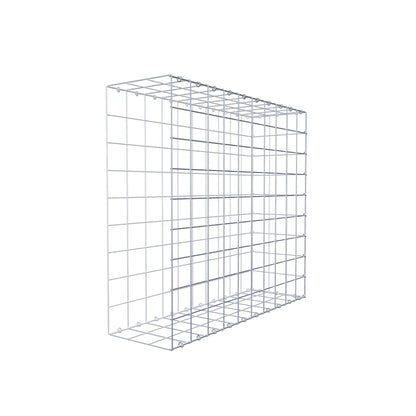 Anbaugabione Typ 2 100 cm x 90 cm x 30 cm (L x H x T), Maschenweite 10 cm x 10 cm, C-Ring