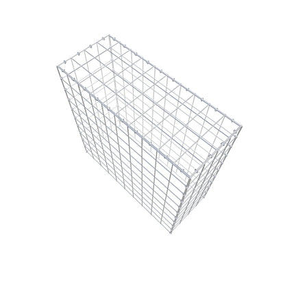 Gabião Tipo 3 100 cm x 100 cm x 40 cm (C x A x P), malhagem 10 cm x 10 cm, anel C