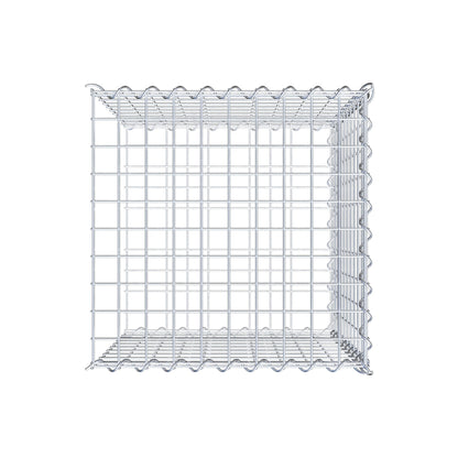 Opvokset gabion type 2 50 cm x 50 cm x 50 cm (L x H x D), maskestørrelse 5 cm x 5 cm, spiral