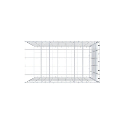 Gabião Tipo 2 100 cm x 90 cm x 50 cm (C x A x P), malhagem 10 cm x 10 cm, anel C