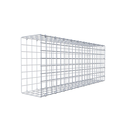 Gabbione aggiuntivo di tipo 2 100 cm x 40 cm x 20 cm (L x H x P), maglia 5 cm x 5 cm, anello a C