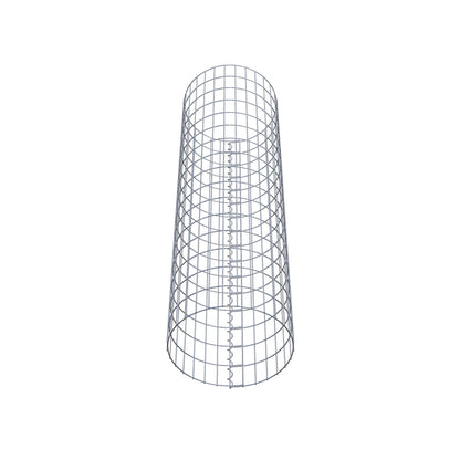 Gabionensäule rund 47 cm Durchmesser, 160 cm Höhe, Maschenweite 5 cm x 10 cm