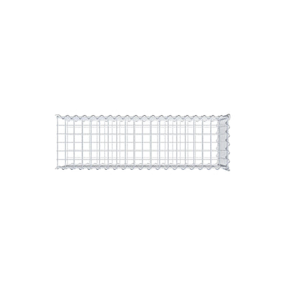 Anbaugabione Typ 2 100 cm x 40 cm x 30 cm (L x H x T), Maschenweite 5 cm x 5 cm, Spirale