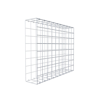 Gabbione aggiuntivo tipo 2 100 cm x 80 cm x 20 cm (L x H x P), maglia 10 cm x 10 cm, anello a C