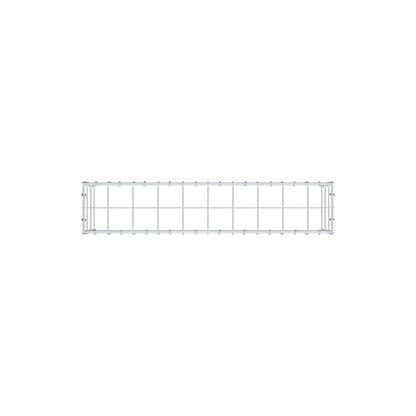 Gabbione aggiuntivo di tipo 3 100 cm x 30 cm x 20 cm (L x H x P), maglia 10 cm x 10 cm, anello a C