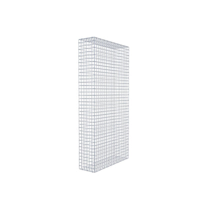 Gabion 200 cm x 100 cm x 30 cm (L x H x D), mesh size 5 cm x 5 cm, C-ring