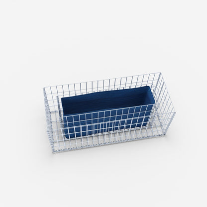 Højbed firkantet 100 cm x 40 cm x 40 cm (L x H x D), maskestørrelse 5 x 10 cm, vægtykkelse 10 cm